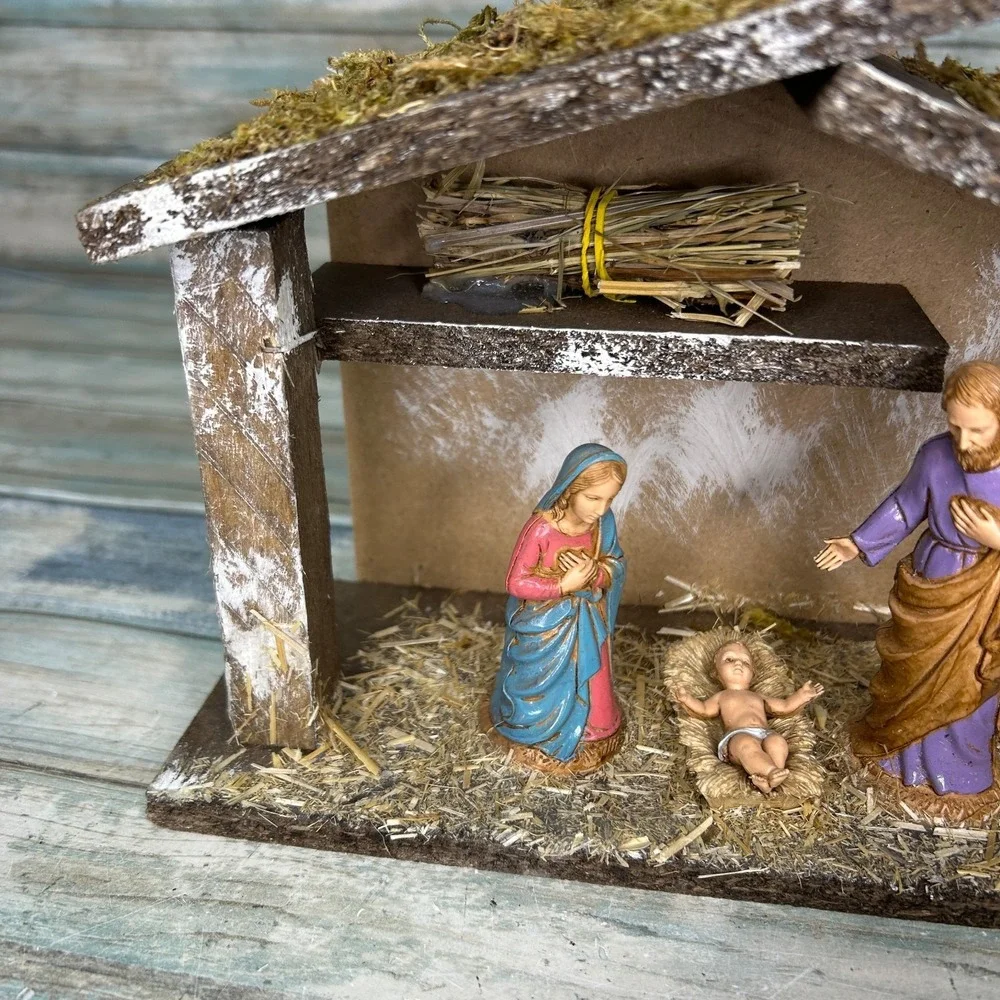 Collezione Moranduzzo Nativity Scene Made in Italy Vintage Christmas